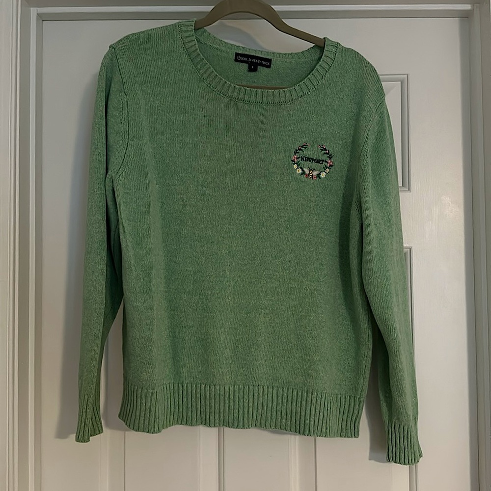 Kiel James Patrick embroidered sweater
